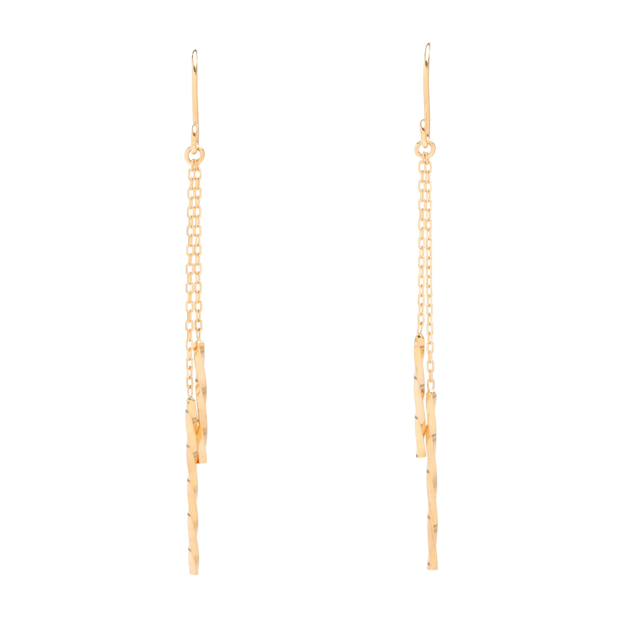 

ESTELLE [Official] Women s Hook Earrings, 10K Yellow Gold, 0202-3507-0019-0000