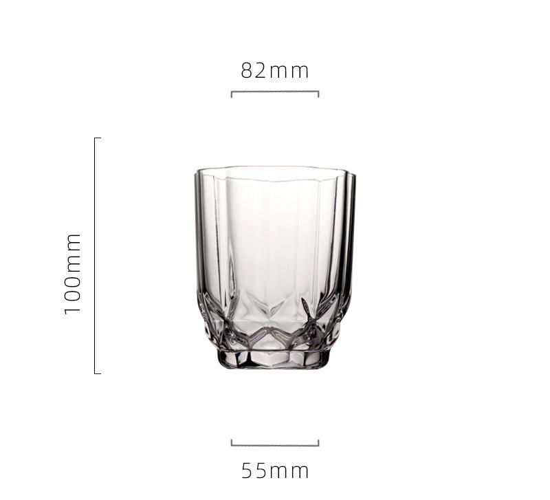 1PC Gold Diamond Red Wine Glass European Light Luxury Crystal Glass Household Tall Champagne Cup Whiskey Foreign Wine