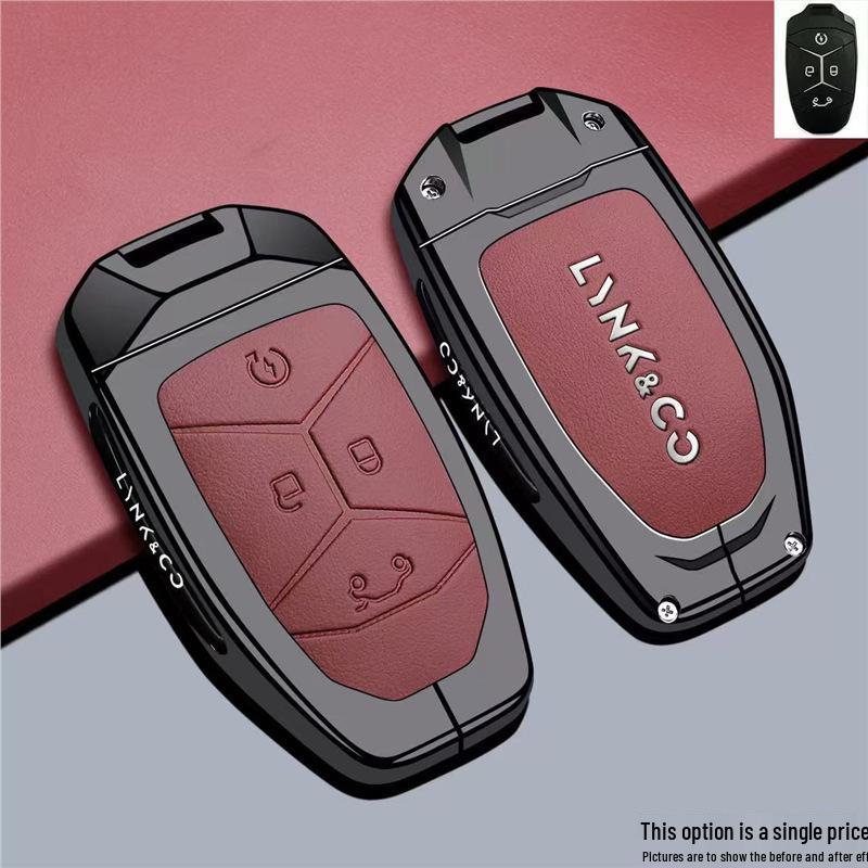 

Lynk & Co 09 Key Case Shell with Buckle for Models 03/02/01/05/06/07/08 & EMP 900/Z20/Z10 Standard
