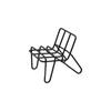 Portable Mobile Phone Holder Chair Shape hone Holder Stand Desktop Phone Chair Stand  1:6 Dollhouse