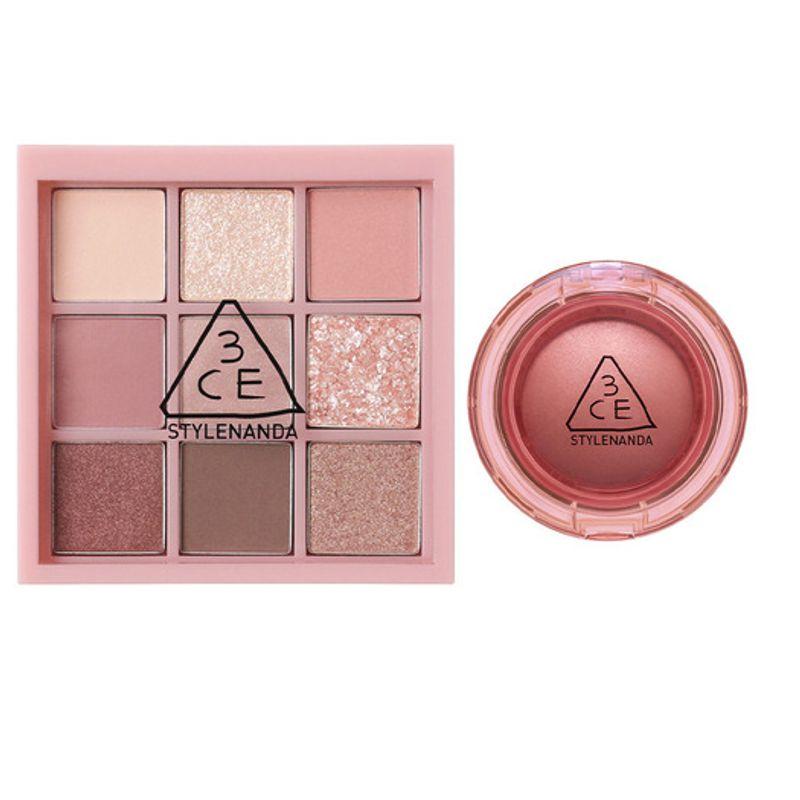 Упругий размывающий бальзам + Палитра для глаз (TINTED)PINK PETAL