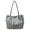 Print Student Shoulder Class Bag Women's Large Capacity Tote Bag