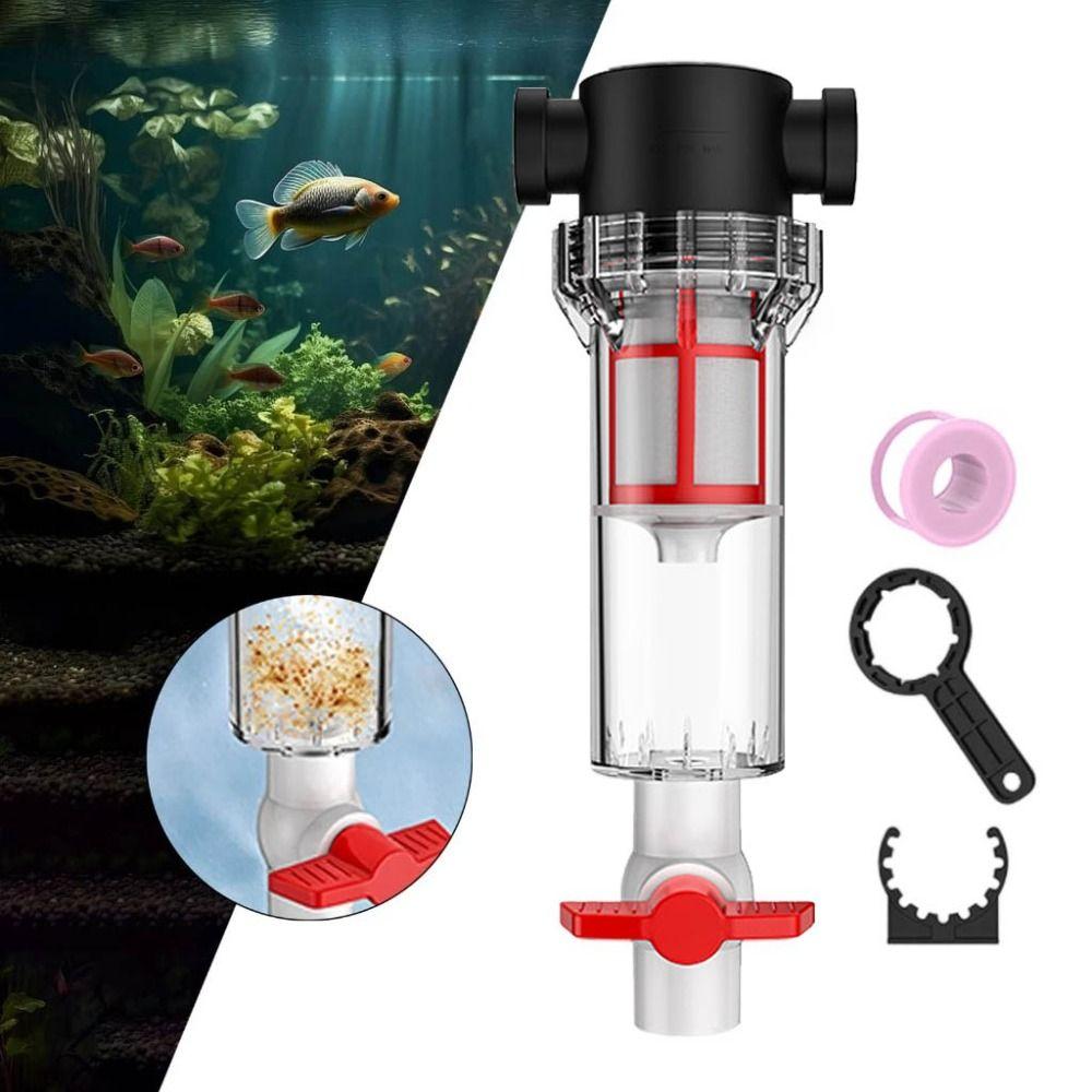 Built-in Fish Tank Filter Filtration Fish Waste Collector New Aquarium Filter  Fish Tank