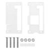 Raspberry Pi Zero 2 W Transparent Acrylic Case with Heatsink
