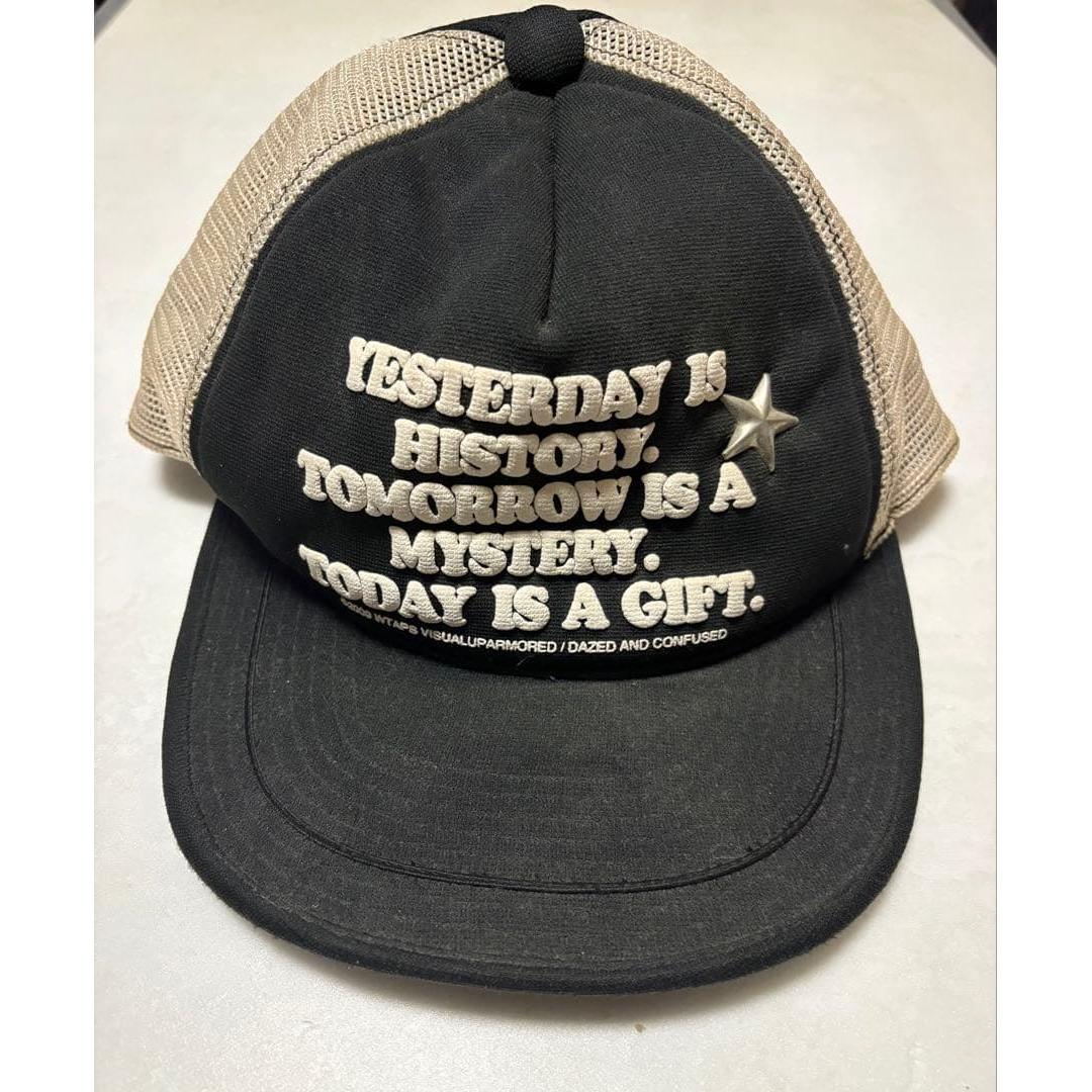 Used Wtaps mesh cap navy mesh cap studded custom
