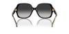 Sunglasses HC8395F CR962 BLACK 56 [Coach] Women's