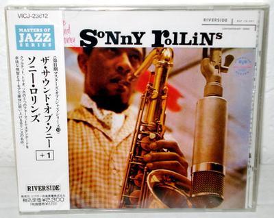 CD SONNY ROLLINS  Sound Of Sonny VICJ23612 RIVERSIDE 2016 Japan ObiJazz Used