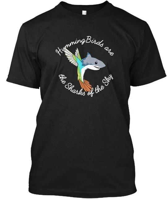 Captainsparklez Shark Hummingbird T-Shirt Made in the USA Size S to 5XL S