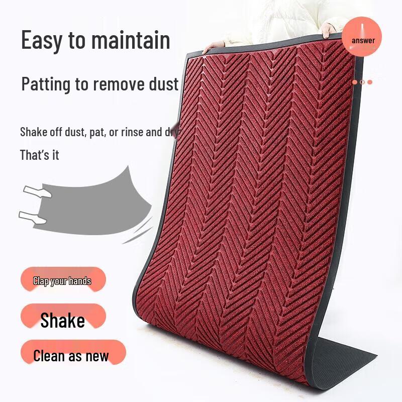 Miling Outdoor Non-Slip Entrance Door Mat