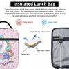 Cute Gift for Daughter Magical Rainbow Unicorn Girl Thermal Insulated Lunch Bag Kids School Bento Box Cooler Thermal Lunch Box