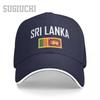 Unisex Sandwich SRI LANKA Flag And Font Baseball Cap Men Women Hip Hop Caps Snapback Golf Hat Fishing