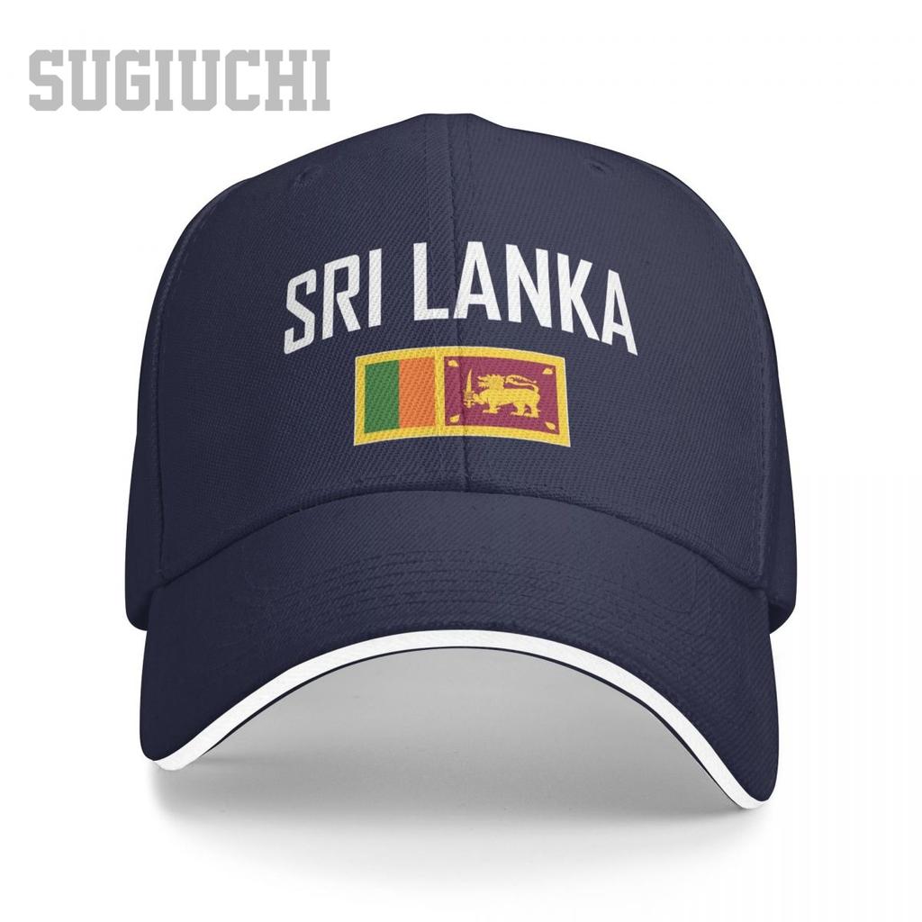 Unisex Sandwich SRI LANKA Flag And Font Baseball Cap Men Women Hip Hop Caps Snapback Golf Hat Fishing