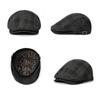 Forward Hat Unisex Spring Beret Check Peaked Cap
