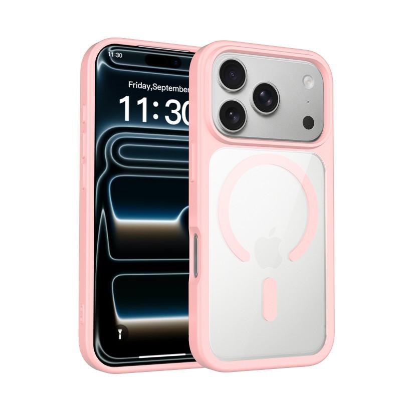 

Suitable IPhone17promax Phone Case Pc Matte Transparent 17e Magnetic Drop Resistance Protective Cover Apple 17 Air