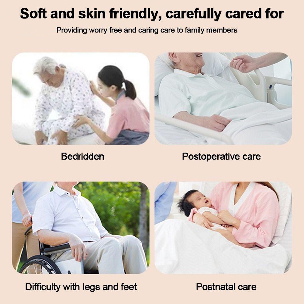 Pure Cotton Adult Diapers High Absorption Water Resistant Leak-proof Underwear Skin-Friendly Anti-Side Leakage