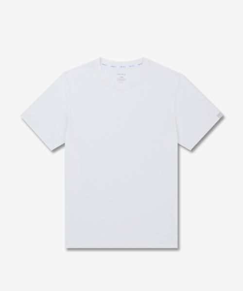 [Forever 21] [3PACK] Unisex Cotton 30-Count Regular Fit Short Sleeve T-shirt Black+White [Shipped from Korea] 100% Authentic