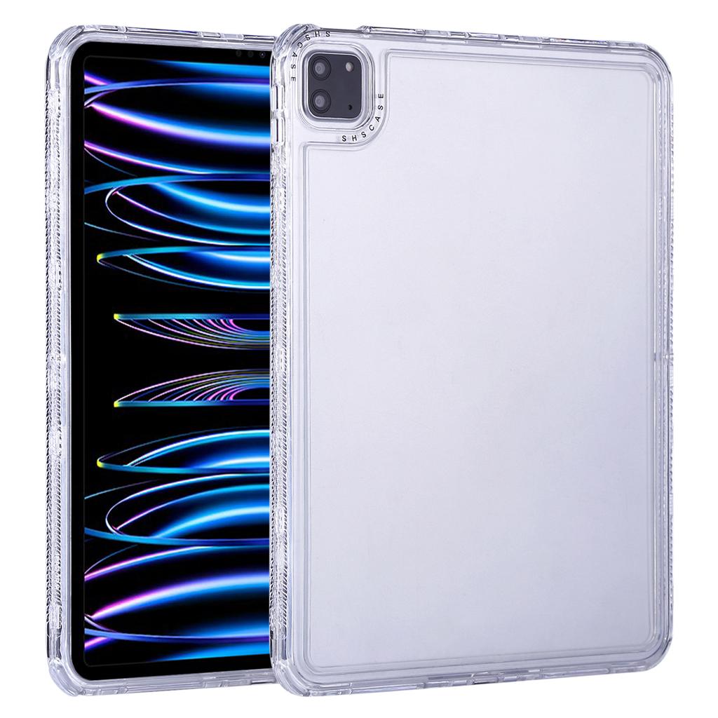 Clear Case for iPad Pro 11 (2022)/(2021)/(2020)/(2018) 3 in 1 PC+TPU Shockproof Tablet Cover