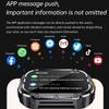 New Smart Watch Men LED Light Flashlight BT Call Music Player Sport Fitness Bracelet Calories Ultra Large Screen Smartwatch