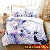 Fate Grand Order, Merlin Bedding Set Printed Bed Set With Pillowcase Duvet Cover Soft Single Double Queen Super King Size