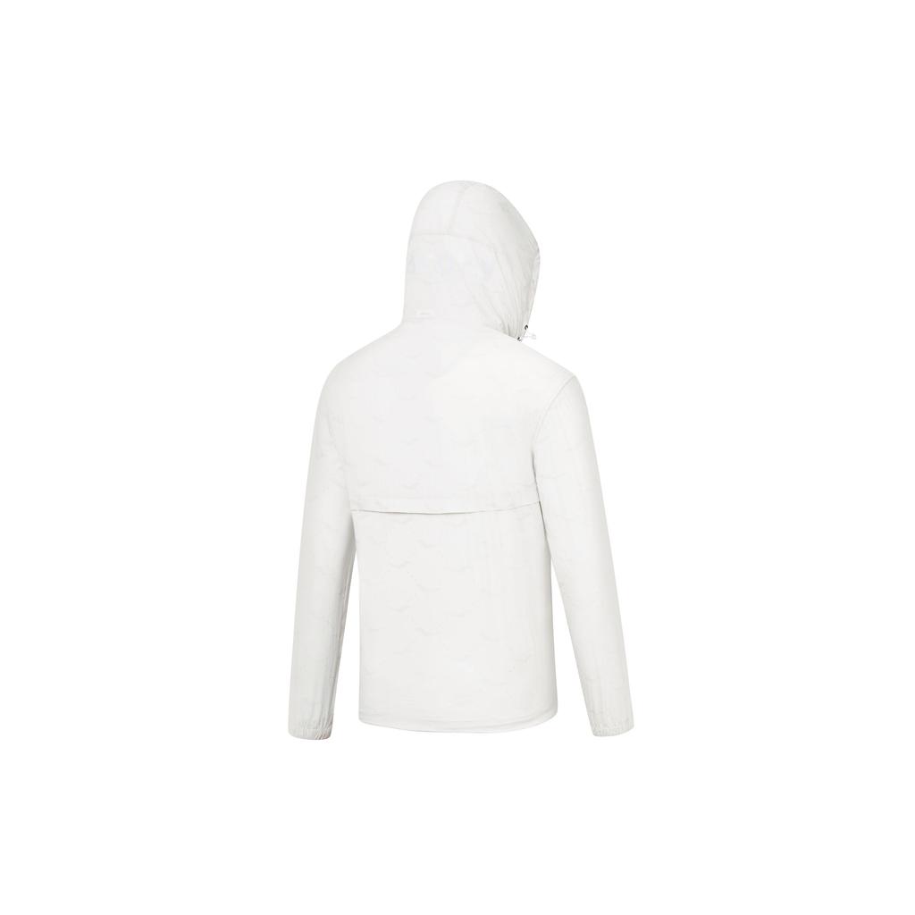SAUCONY All Over Print Letter Zip Up Hoodie Jacket Men Jackets White SC2230153A-GR24
