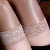 Sexy 70D Oil Glossy Stockings Silicone Non-Slip Pantyhose Soft Satin Nylon Thigh High Stockings Dance Hosiery Sexy Lingerie