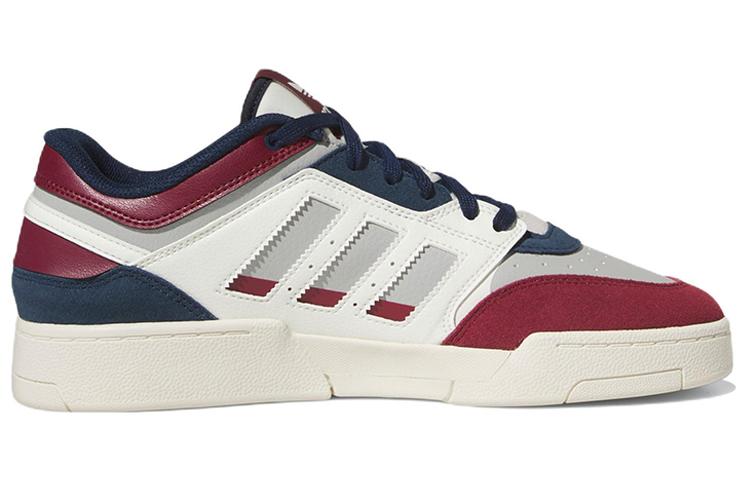 Adidas Originals Drop Step Low Directional Shoes 'Navy Red' HQ7118