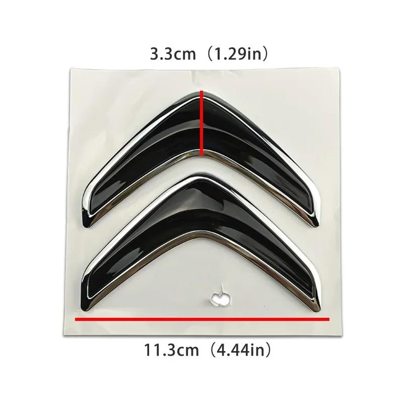Trunk Badge Sticker for Citroen Picasso Elysee Berlingo Xsara C3 XR C4 Sega Aircross C5 Car Rear Emblem Auto Refit Accessories