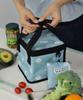 Kimhachan Lucky Home Pattern Lunch Bag (Insulated/Cooled) - 2 Colors