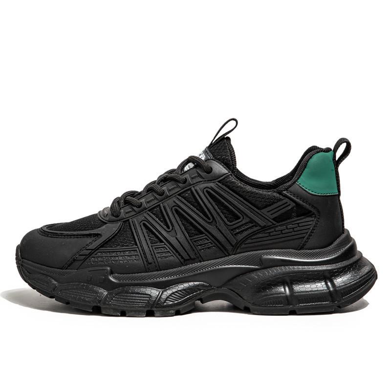 Autumn breathable mesh platform dad shoes new casual platform + shock sports shoes fashionable height-increasing men's shoes