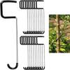 10 PCS Metal Limb Spreader Rubber Hooks Fruit Tree Tool Branch Twister  Orchard Planting