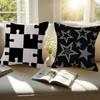 Black And White Abstract Pillow Cushion Cover Pillowcase Living Room Sofa Home Decor