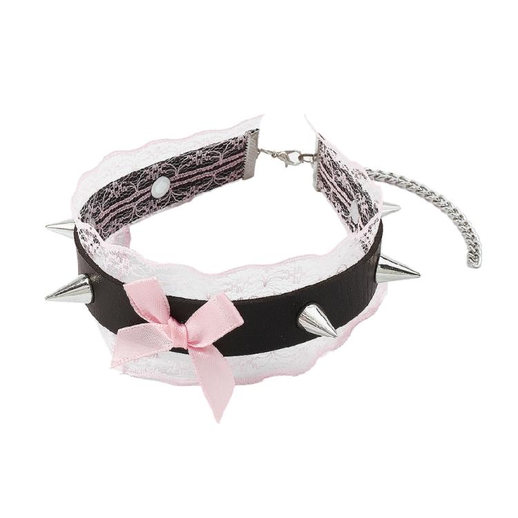 Harajuku Choker Necklace Punk Sexy Rivet Statement Collar Necklace Jewelry 1
