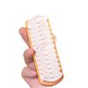 Suede and Nubuck Shoe Cleaning Brush with Soft Rubber Bristles for Stain Removal