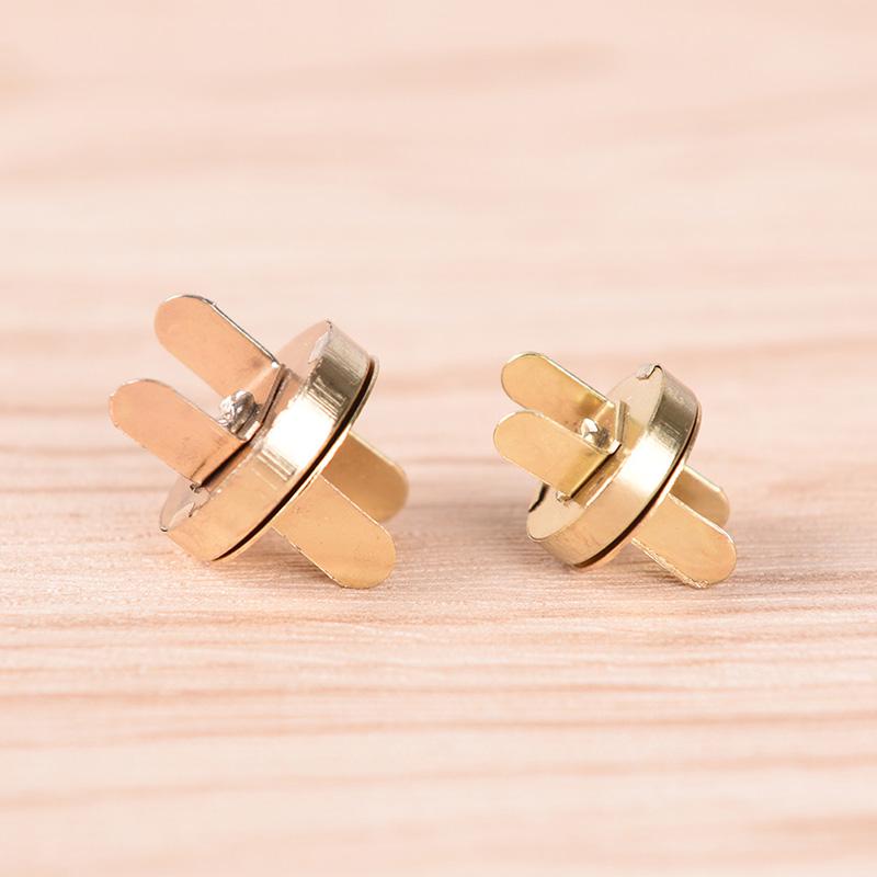 10 יחידות מגנט סגירה תיק ארנק אבזם כפתור חלקי אביזרי תיק כפתור לתיק