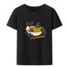 Kawaii Anime Cat Japanese Ramen Noodles Graphic Tshirt Funny Printed Tee Top Print Novelty Camiseta Hombre Camisa Camisetas Tops