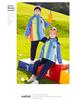 Rainbow Three-Piece Windbreaker Sports Suit for Kids - Autumn/Winter School & Kindergarten Uniform