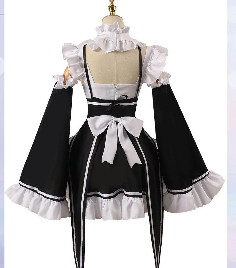 Rem & Ram Anime-Inspired Maid Cosplay Outfit