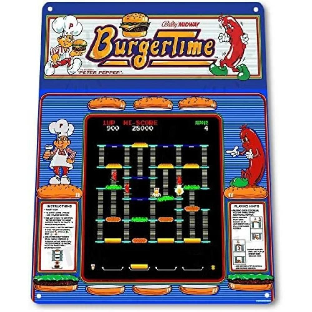Arcade Game Reproduction Metal Sign Vintage Wall Plates Decor Retro Metal Poster Wall Tin Plates