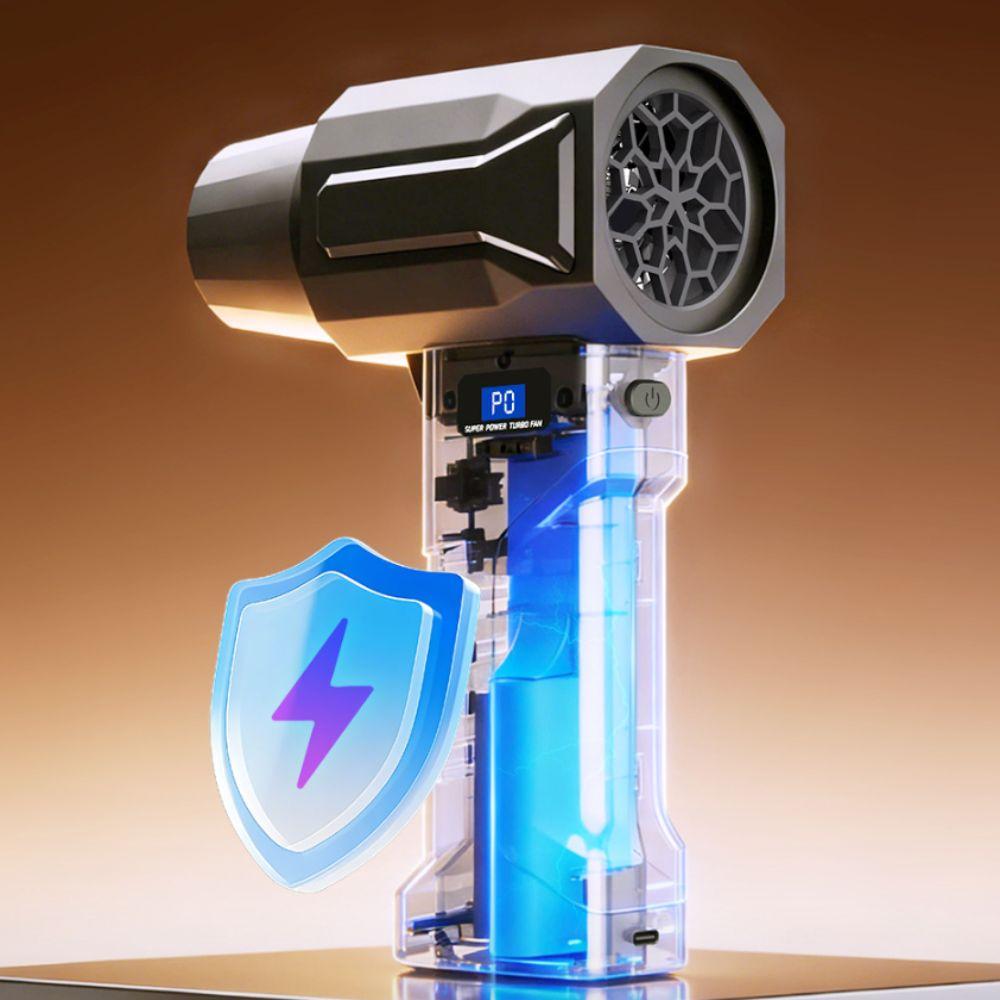 Cordless Operation Cordless Handheld Turbo Blower High Power Mini Air Fan  Home Use