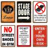 Keep Calm Warning Vintage Tin Sign Metal Plate Beware Of The Wife Wall Decoration For Garage Danger Man Cave Wall Decor YI-237