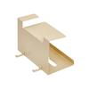Iron Under Cabinet Paper Towel Holder Removable Space Saving Face Towel Storage Rack Wall Mounted Rustproof Roll Paper Holder
