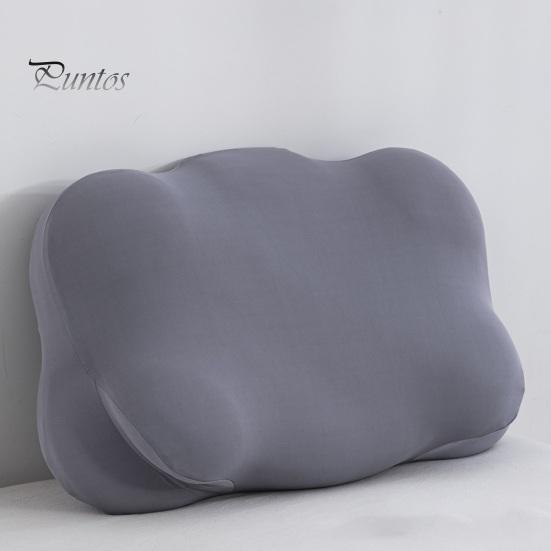 Adjustable Height Pillow Cloud Memory Foam Contoured with Washable Cover Neck Cervical Support Ergonomic for Side Back Stomach Sleepers