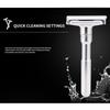 1SET Manual Razor Men's Razor Manual Adjustable Sharpness Zinc Alloy Vintage Razor