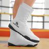 Men's Lightweight Wrestling Shoes, Indoor Mesh Breathable Fitness Boxing Sports Shoes, Men's White and Black Training Shoes