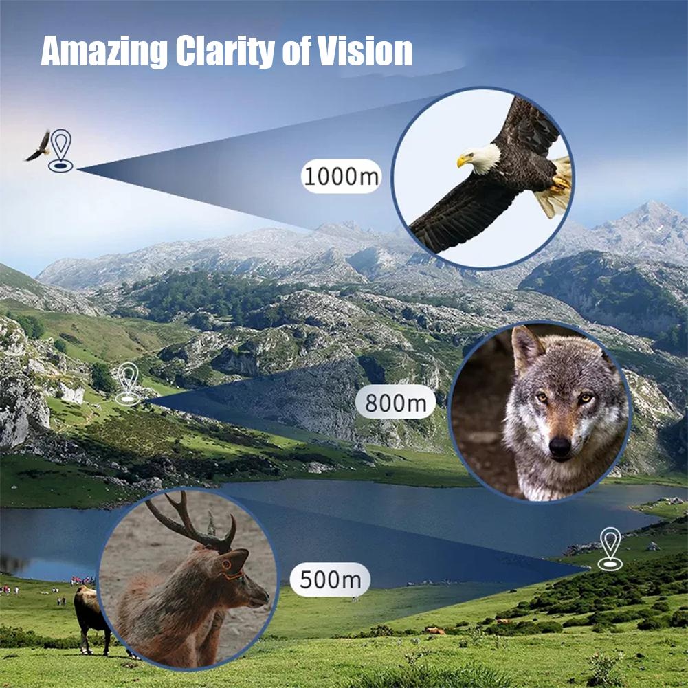 HD přenosný silný monokulární dalekohled s 10-300x zoomem Profesionální dalekohled s dalekohledem Monokulární dalekohled s nízkým nočním viděním