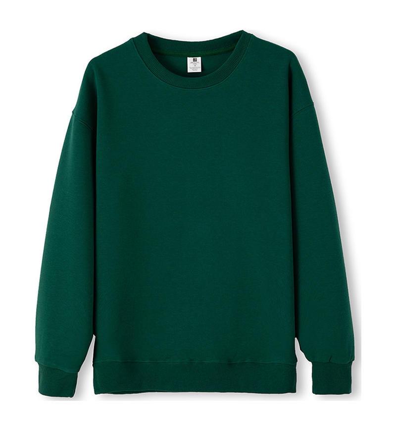 Men's and Women's Round Neck Hoodie Autumn and Winter New Item Japanese and Korean Lazy Loose Women's Top Comfortable Casual Student Hoodie