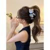 Cute Bear Double Sided Hair Claw Bow Shark Clip Elegant Back Head Hair Accessories