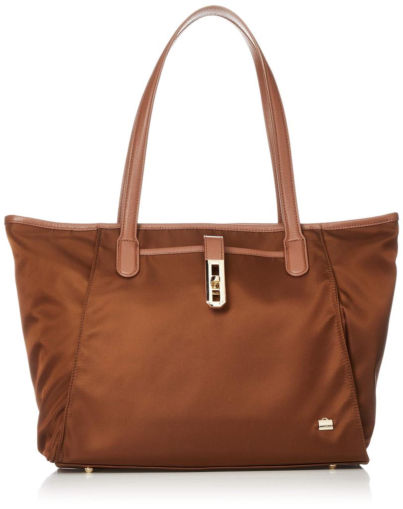 Nylon Tote with Twist Fittings Beige [Rabaga Jerry] B92-11-03