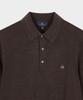 BROOKS BROTHERS Merino Wool Polo Sweater (Brown) (Bbwtmf96364Ew)