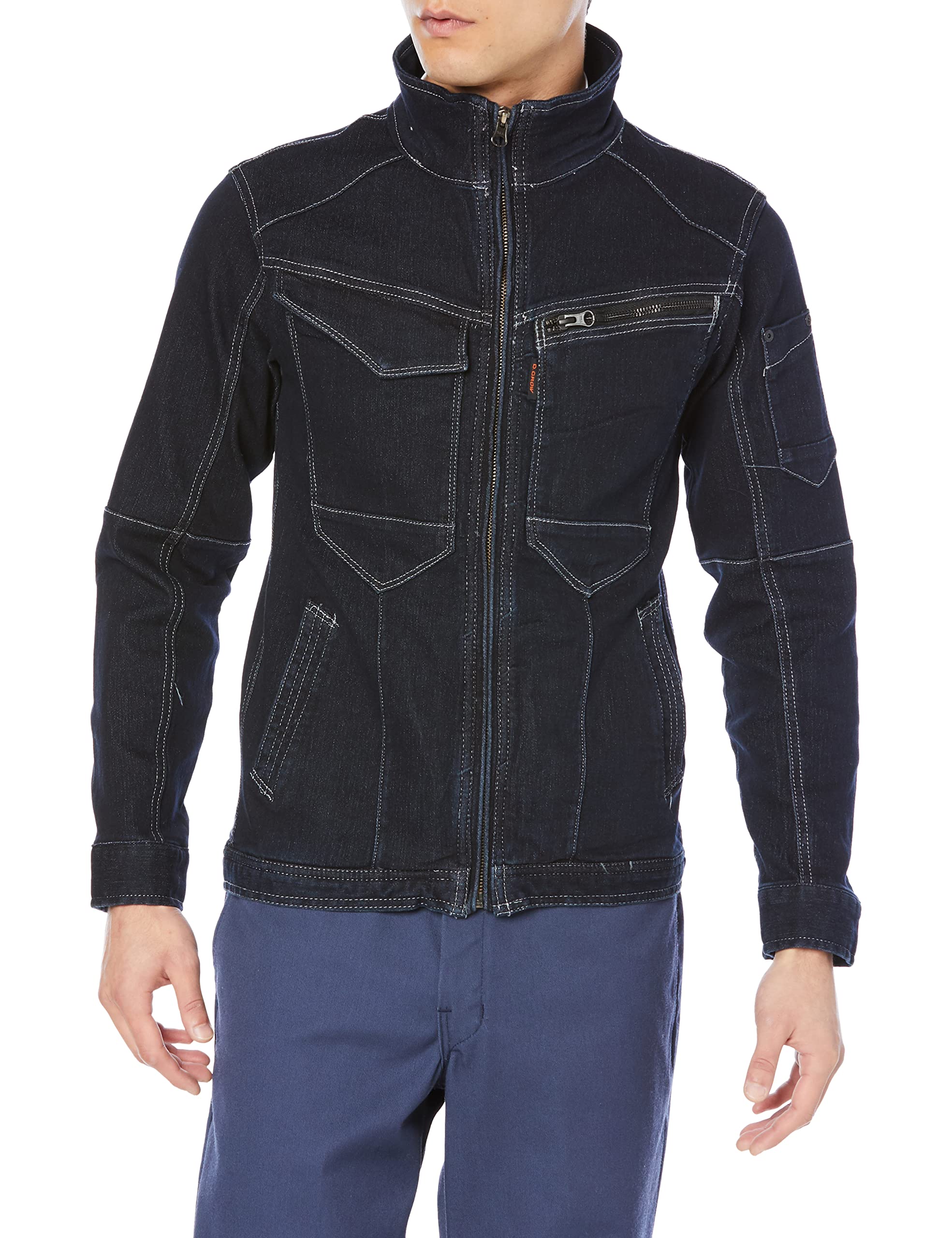 

DG404 Long Sleeve Jumper DG404 12 Indigo L [Kurodaruma]